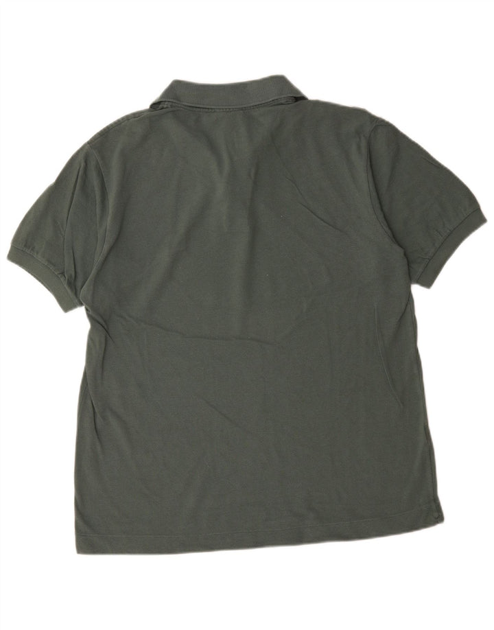 Polo da uomo Lacoste taglia 4 in cotone verde medio