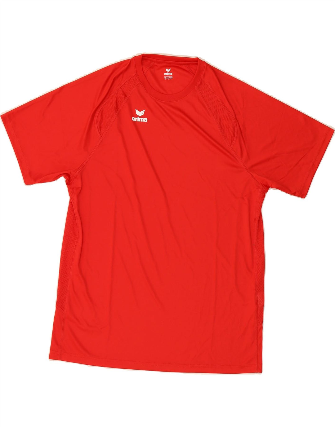 ERIMA Mens T-Shirt Top Large Red Polyester Vintage Erima and Second-Hand Erima from Messina Hembry 