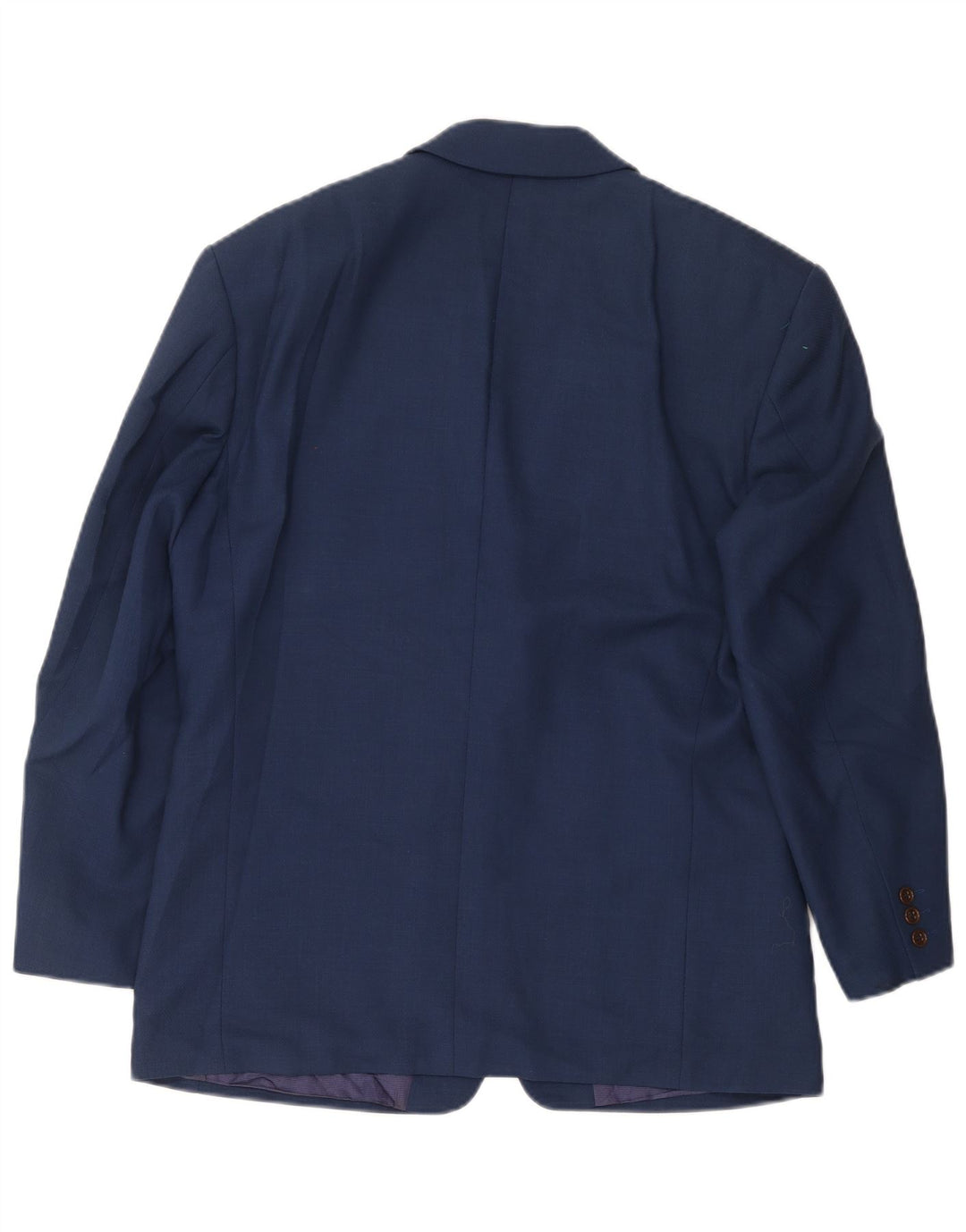 Giacca blazer a 3 bottoni Marks & Spencer da uomo UK 40 viscosa blu medio