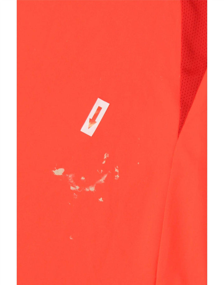 T-shirt grafica da uomo Nike Top arancione medio in poliestere color block