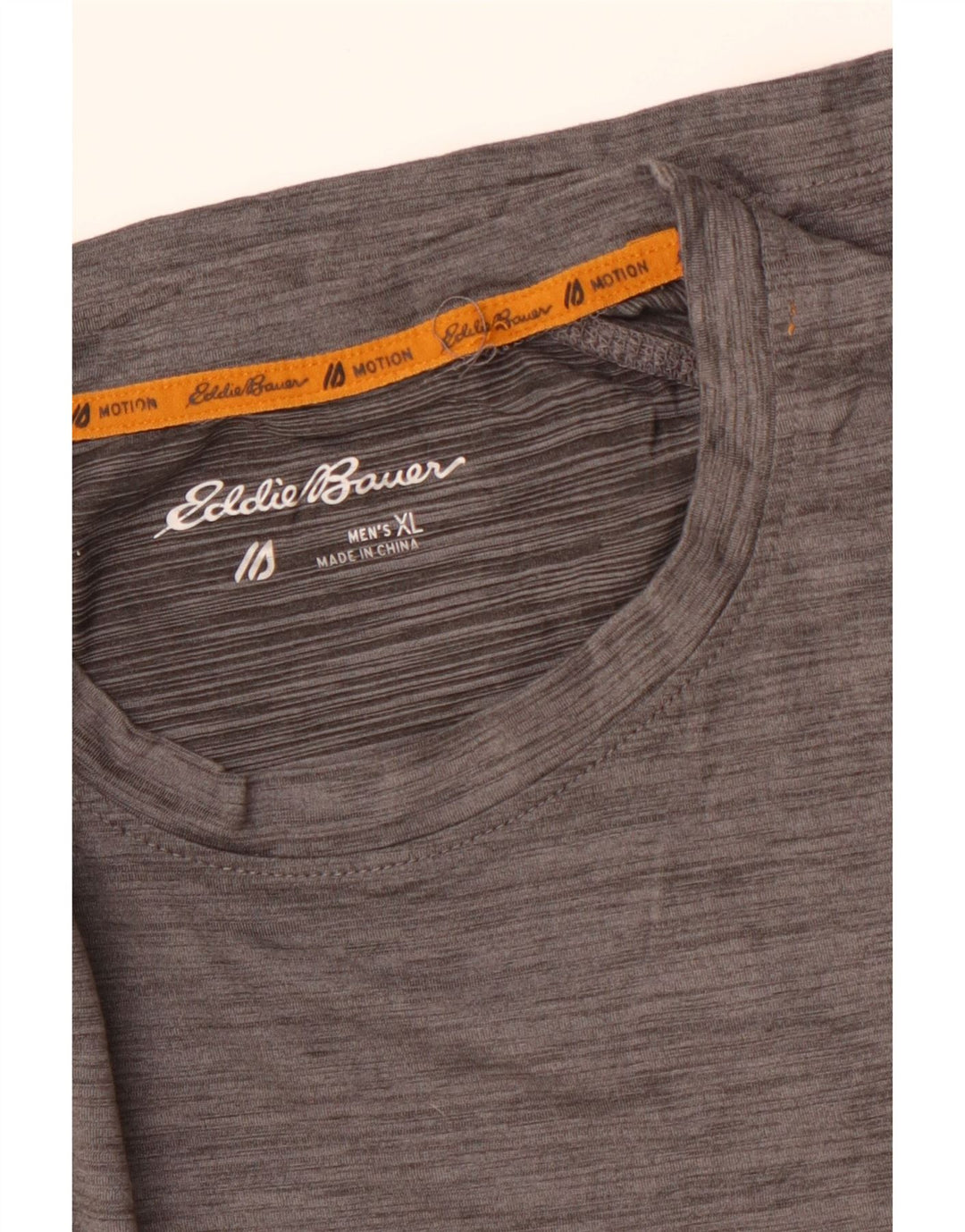 T-shirt da uomo EDDIE BAUER XL grigia chiazzata