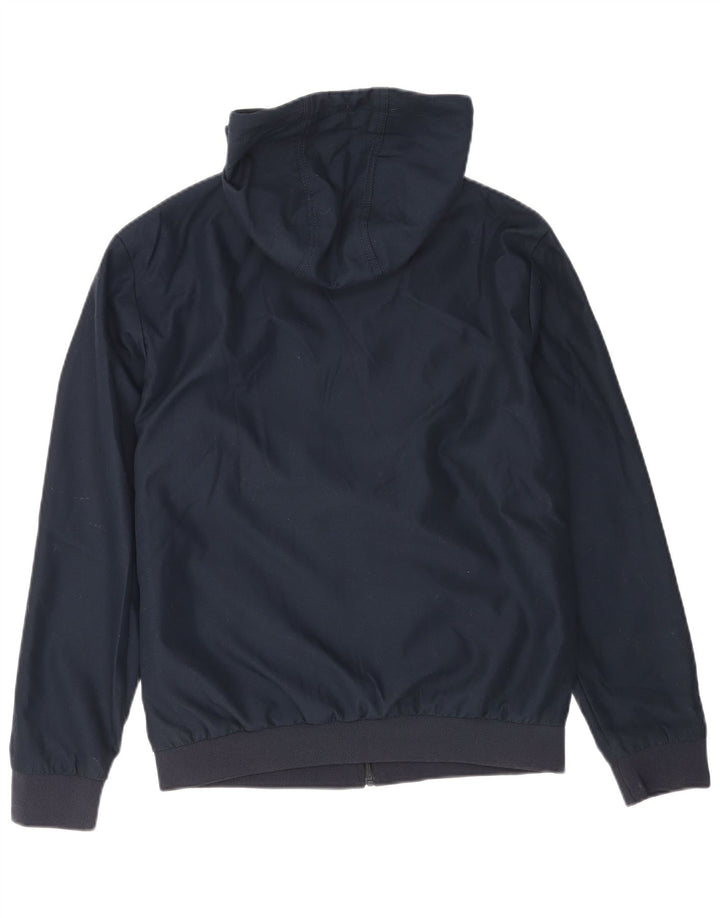Giacca bomber con cappuccio da uomo Jack & Jones UK 40 grande poliestere blu navy