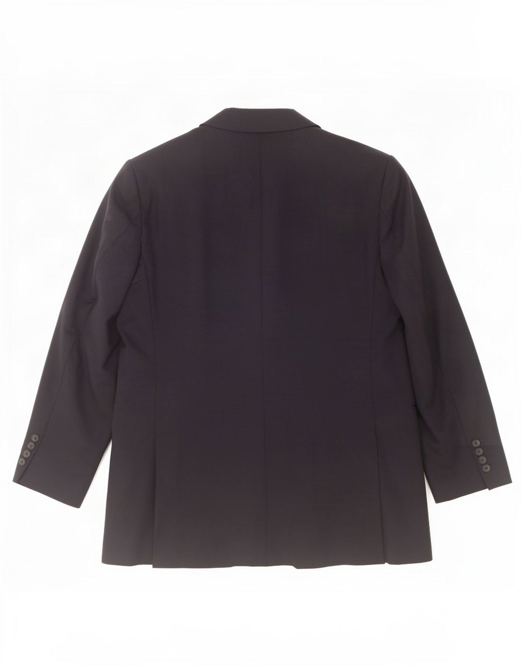 Giacca blazer a 2 bottoni da uomo Marks & Spencer UK 44 XL lana blu navy