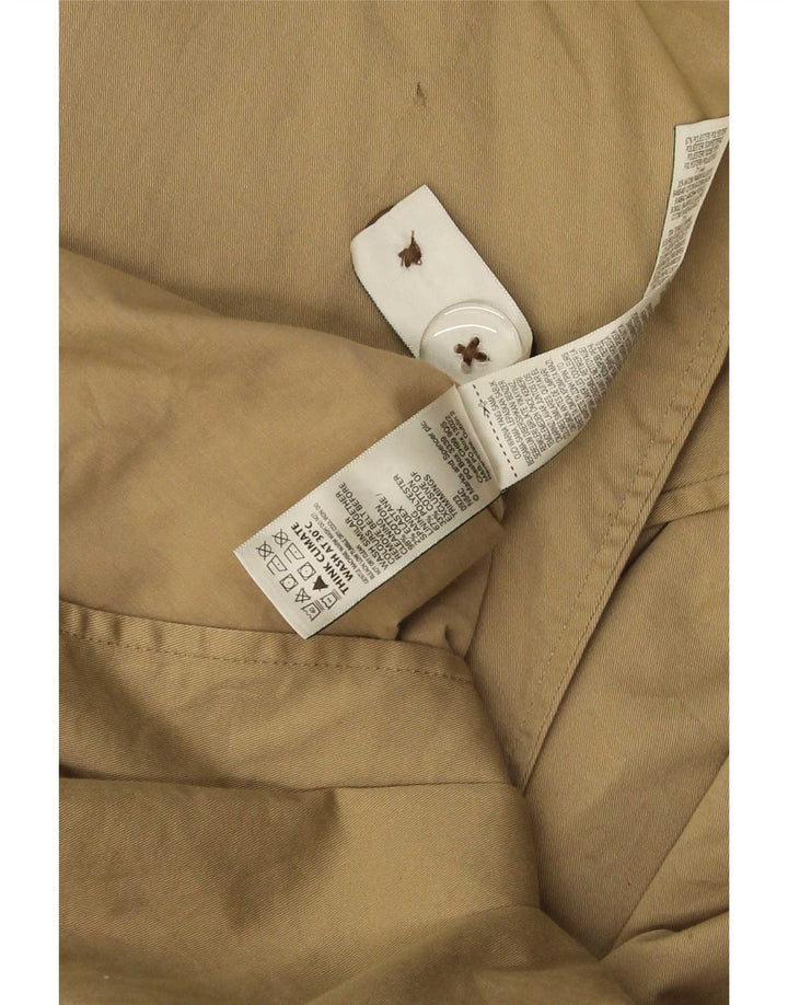 Trench da donna Marks & Spencer UK 20 2XL Cotone beige