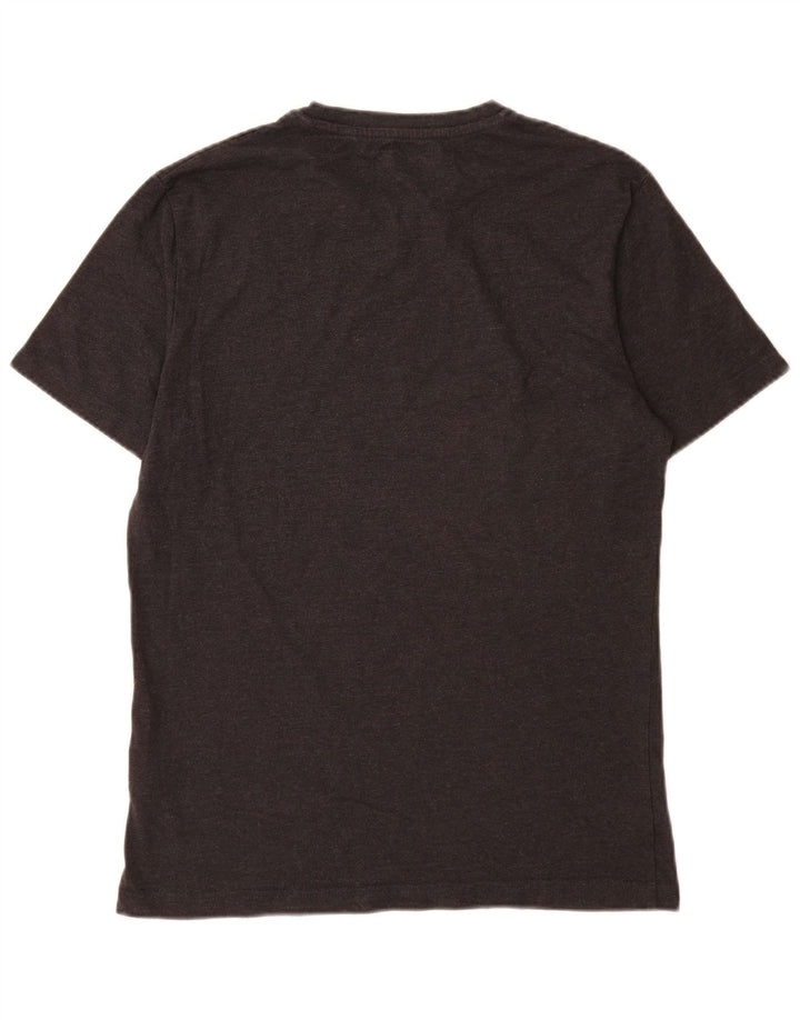 T-shirt grafica da uomo Penguin Top in cotone nero medio