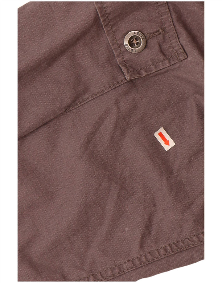 LEVI'S Boys Cargo Shorts 13-14 Years W27  Grey Cotton