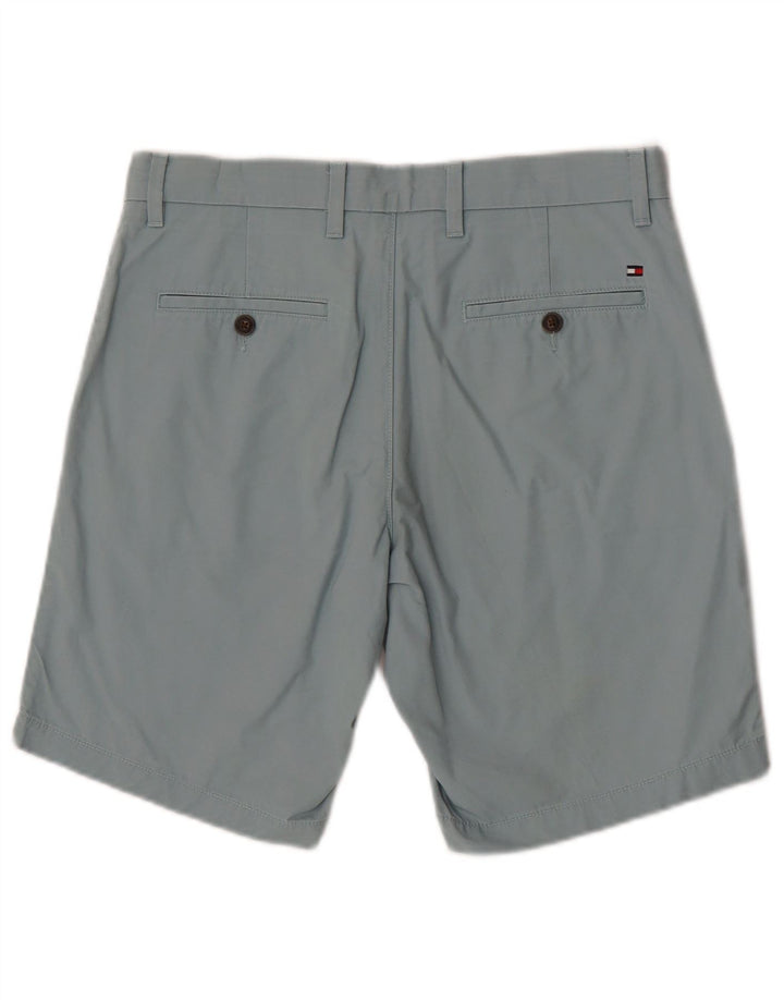 Pantaloncini chino da uomo Tommy Hilfiger W32 cotone blu medio
