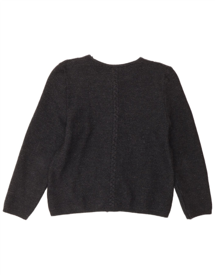Maglione cardigan da donna KAUFMANN IT 44 Lana floreale grigio medio
