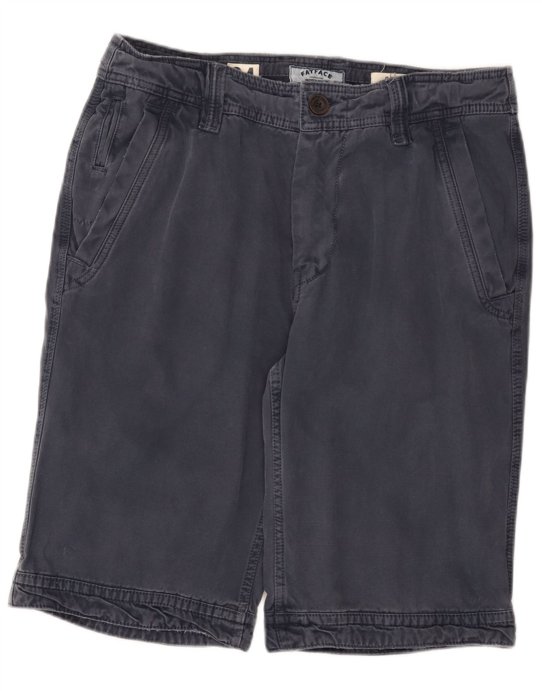 Pantaloncini chino da uomo Fat Face W34 Large in cotone blu navy