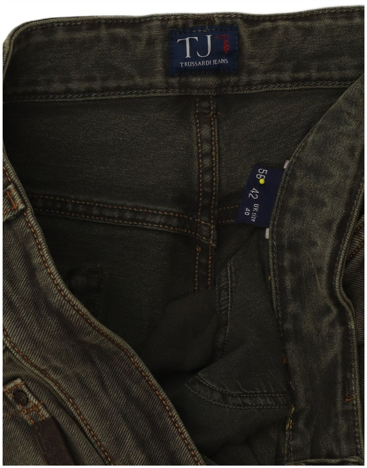 Jeans Trussardi Uomo Tapered W40 L29 Verdi