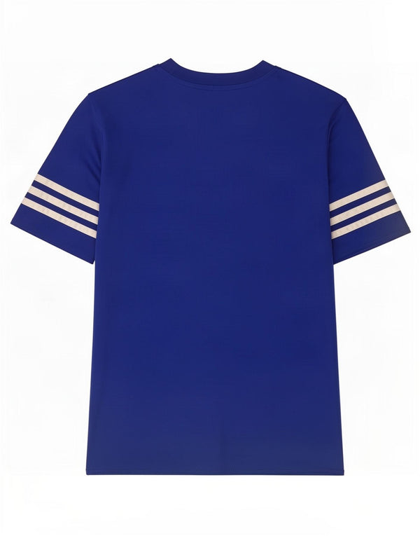 Adidas Boys Climalite T-Shirt Top 11-12 Years Blue Polyester