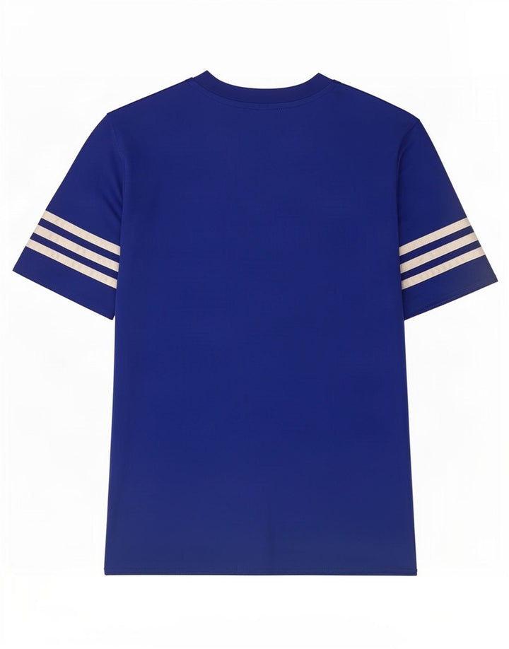 Maglietta Adidas Climalite da ragazzo, 11-12 anni, in poliestere blu