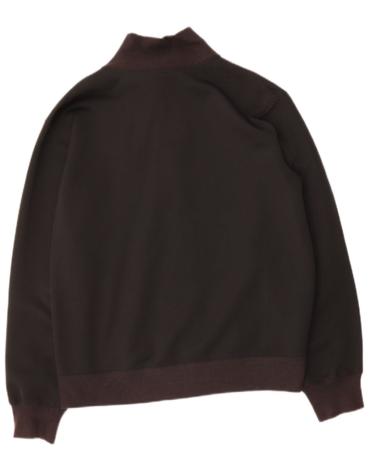 NIKE Mens Tracksuit Top Jacket UK 45/47 XL Black Polyester