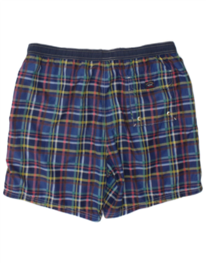 Paul & Shark Pantaloncini da bagno Yachting da uomo Grandi quadri multicolori