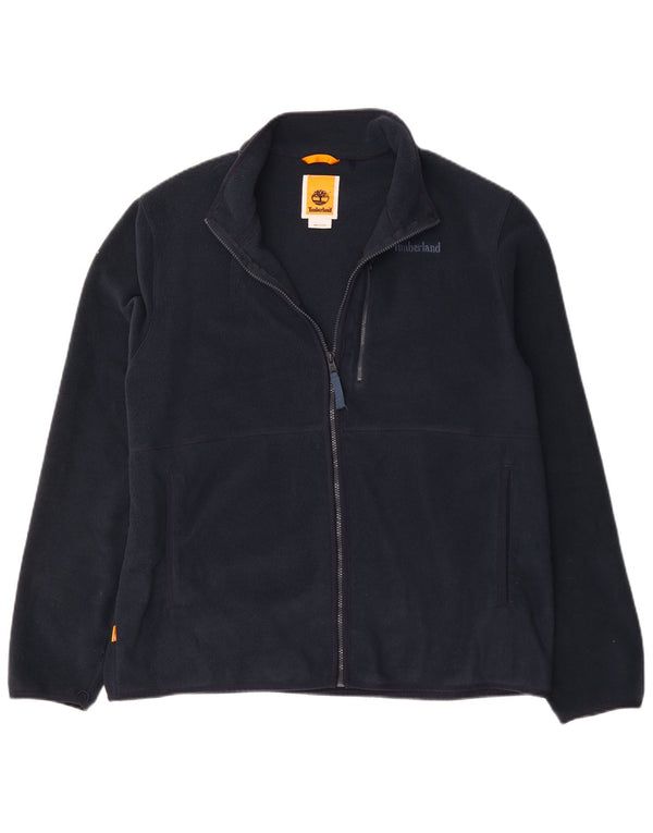 Giacca in pile da uomo Timberland Liner UK 44 2XL Poliestere blu navy
