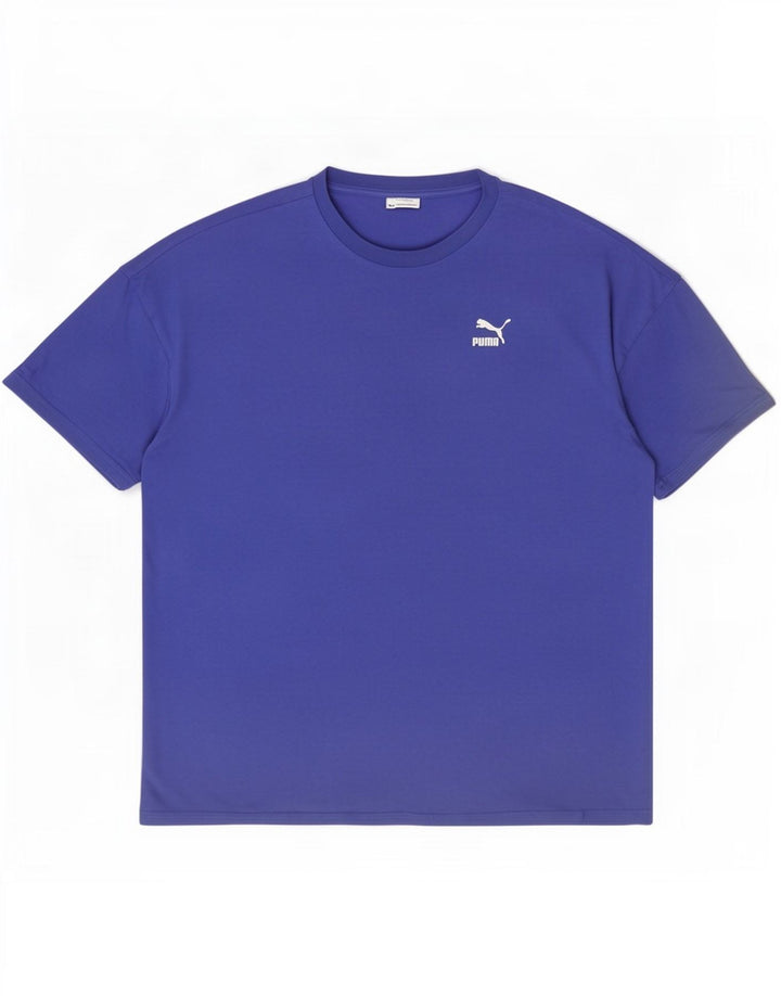 Maglietta Puma da uomo grande blu
