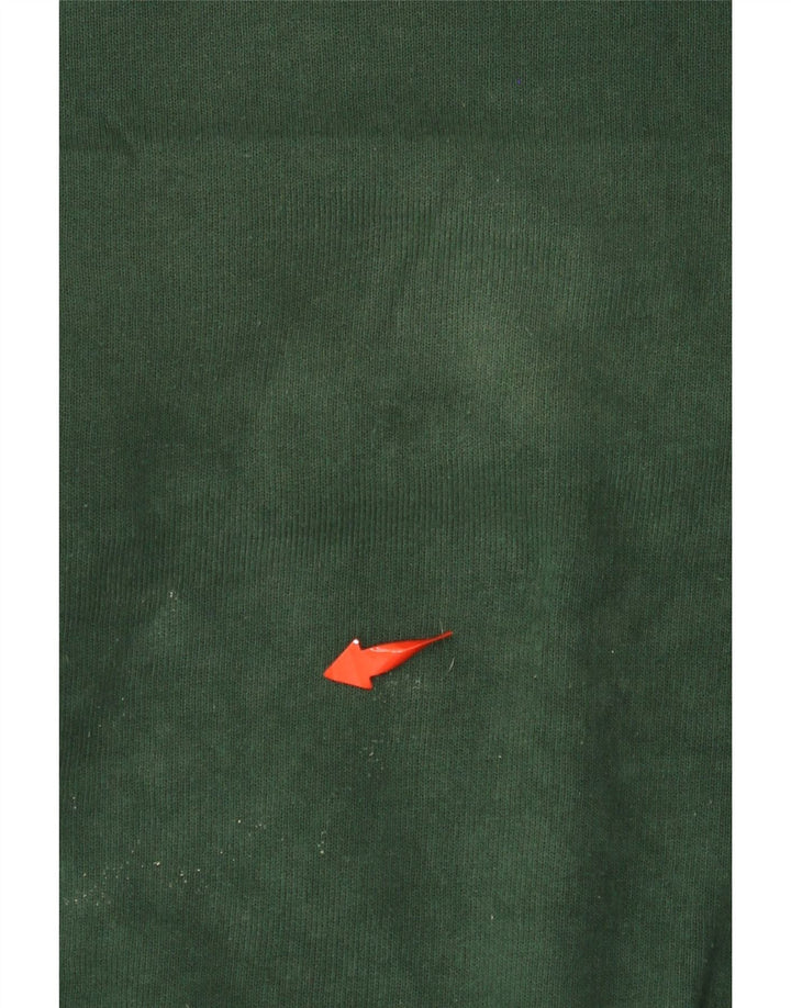 RUSSELL ATHLETIC Felpa da uomo in cotone verde medio