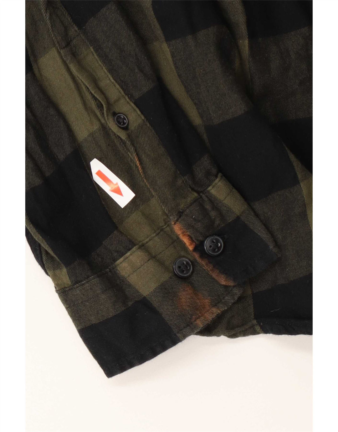 Jack & Jones Camicia da uomo in flanella XL verde cotone a quadretti
