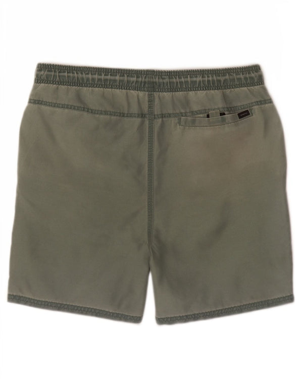 Pantaloncini da bagno da uomo Rip Curl in poliestere verde medio