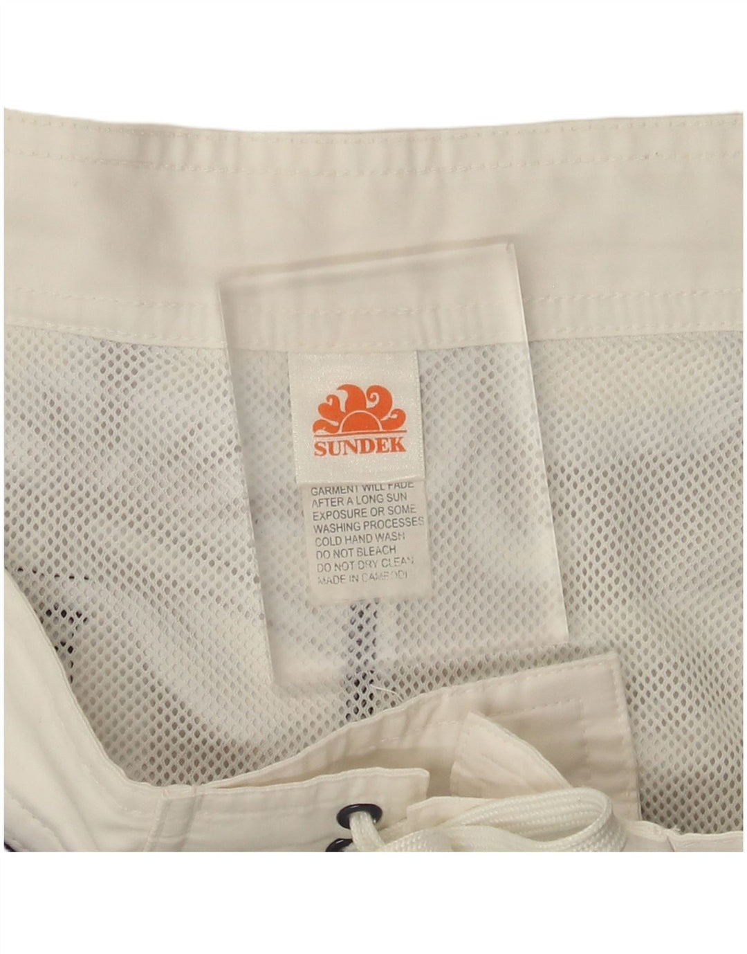 Pantaloncini da bagno da uomo Sundek grandi in poliestere floreale blu navy