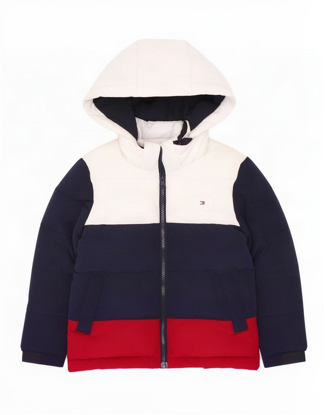 Giacca imbottita per ragazzi Tommy Hilfiger 3-4 anni multicolore Colourblock
