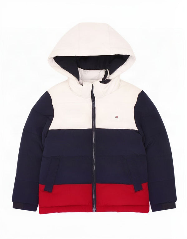 Giacca imbottita per ragazzi Tommy Hilfiger 3-4 anni multicolore Colourblock