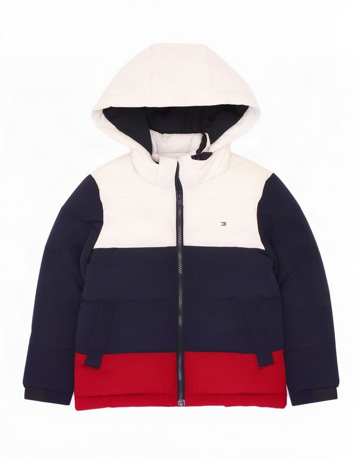 Giacca imbottita per ragazzi Tommy Hilfiger 3-4 anni multicolore Colourblock
