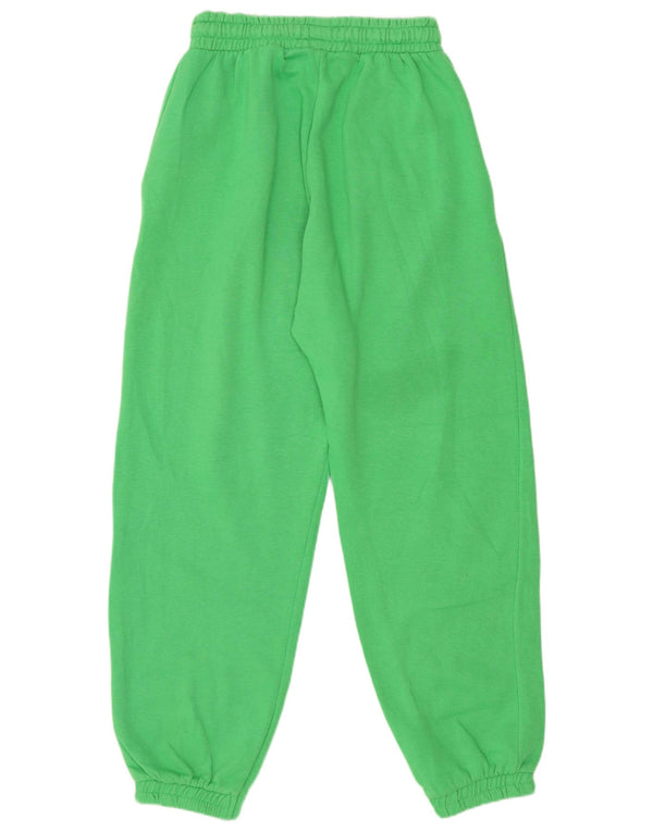 Zara Pantaloni tuta da donna Joggers UK 8 Small Verde Poliestere