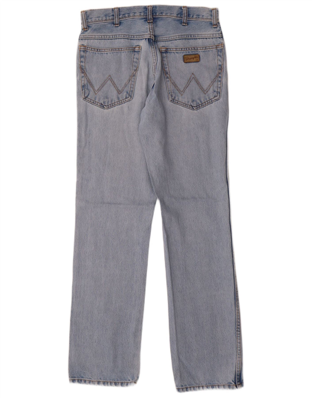 Jeans dritti da uomo vestibilità regolare WRANGLER W32 L32 cotone blu