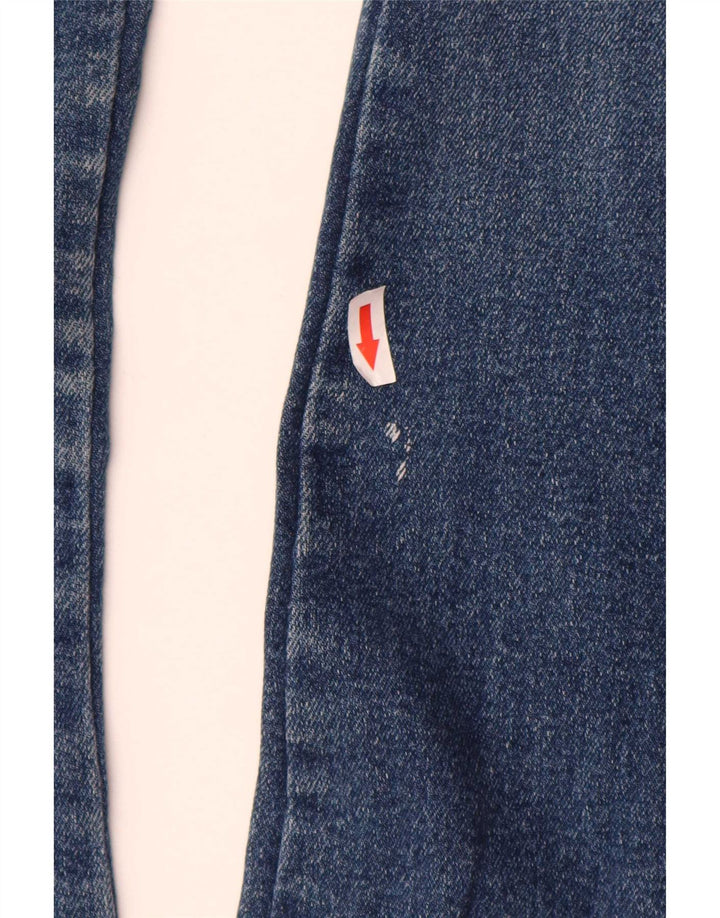 Jeans svasati da donna Zara EU 38 Small W28 L34 cotone blu