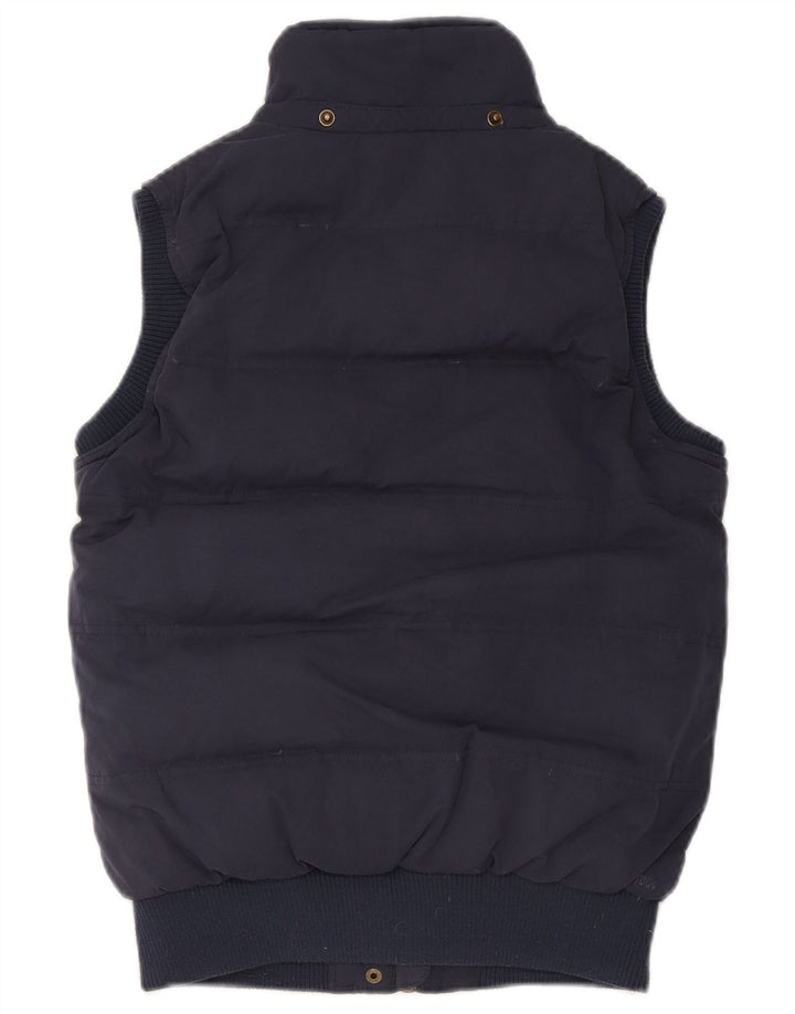 Gilet imbottito da donna Fat Face UK 8 piccolo poliestere blu navy