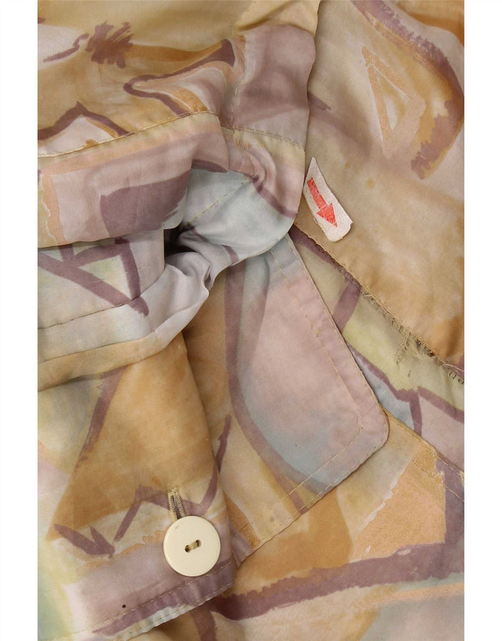 C&A Giacca antipioggia da donna con motivo astratto UK 16 grande multicolore