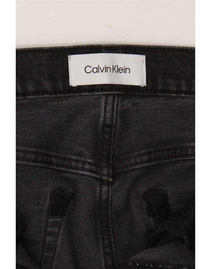 Jeans dritti da donna Calvin Klein W31 L30 Grigi