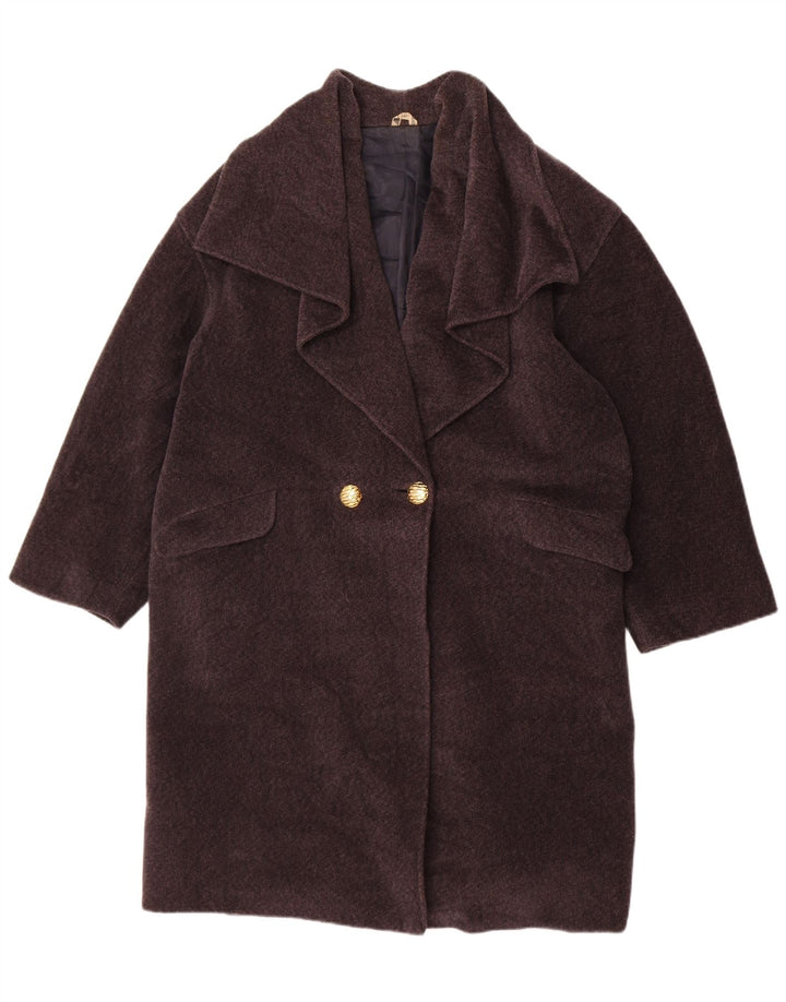 Cappotto doppiopetto da donna Anna Linder US 12 Large Grigio