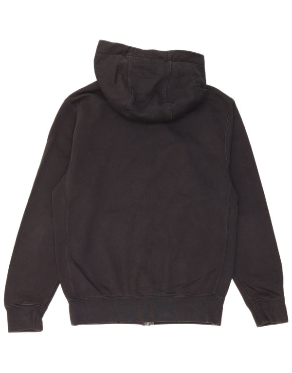 Felpa con cappuccio e zip Nike da uomo XS in cotone nero