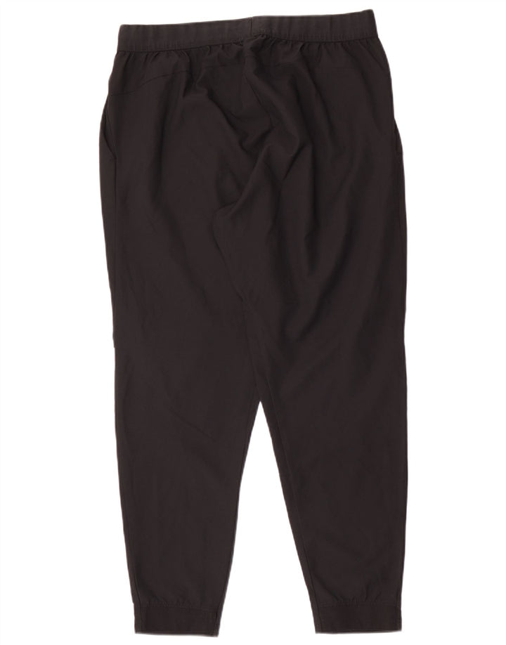 Pantaloni da tuta Nike Dri Fit da uomo, pantaloni da jogging, grandi, in poliestere nero