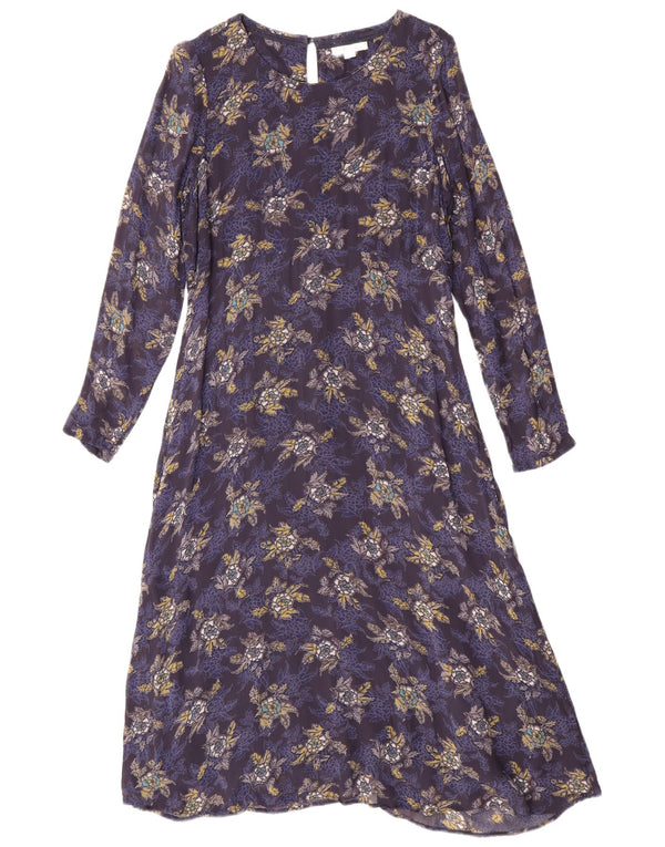 Abito lungo da donna White Stuff UK 12 Boemia floreale medio multicolore