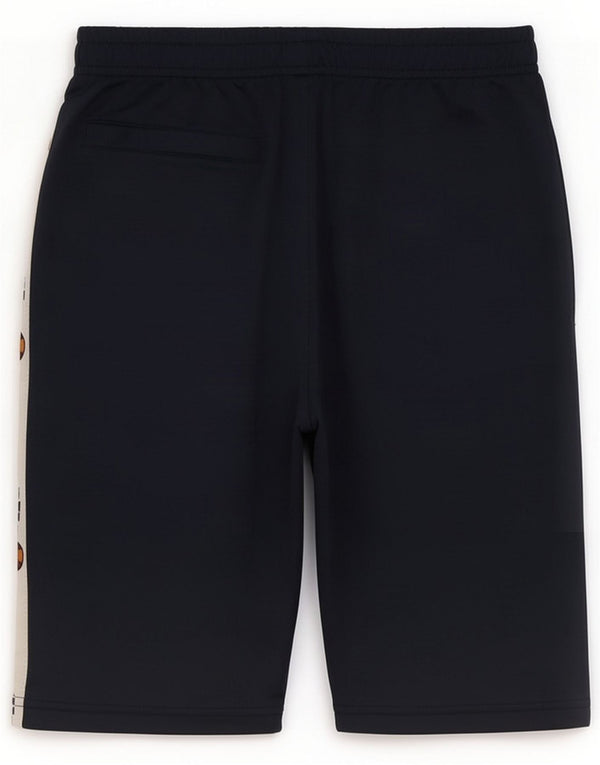 Ellesse Pantaloncini sportivi con grafica da uomo Small Blu navy in poliestere color block