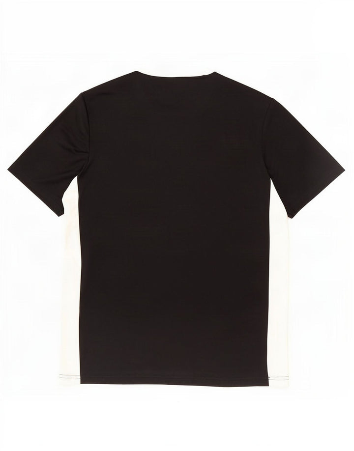 T-shirt Adidas Aeroready da uomo, piccola, in poliestere color block nero