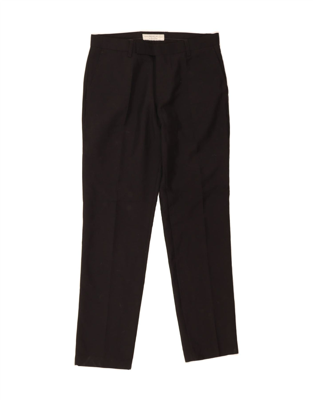 JACK & JONES Mens Premium Slim Suit Trousers W31 L30 Black Polyester Vintage Jack & Jones and Second-Hand Jack & Jones from Messina Hembry 