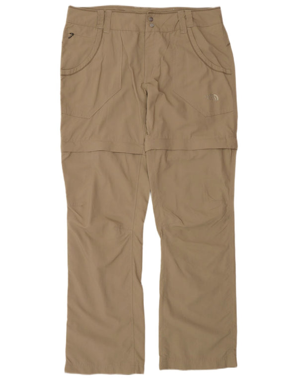 Pantaloni da trekking dritti da donna The North Face UK 14 Large W32 L32 Khaki