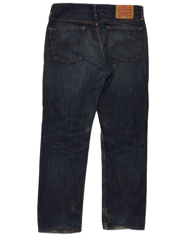 Levi's Uomo 514 Jeans dritti W32 L30 Cotone blu navy