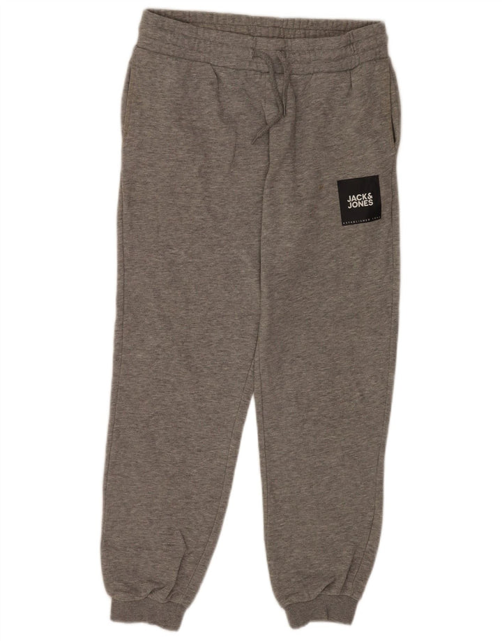 Jack & Jones Pantaloni da tuta da uomo Joggers Cotone chiazzato grigio medio