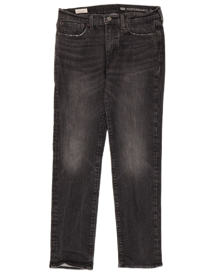 Levi's Uomo 511 Slim Jeans W32 L32 Cotone Grigio