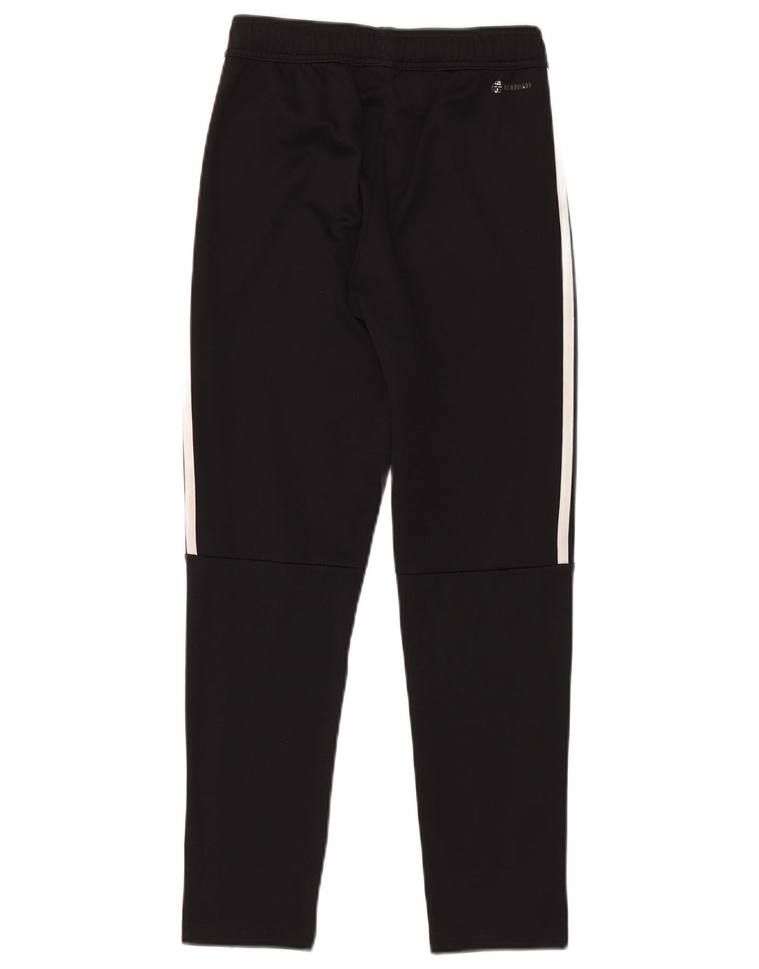 Pantaloni della tuta Adidas Aeroready da ragazzo 11-12 anni in poliestere nero