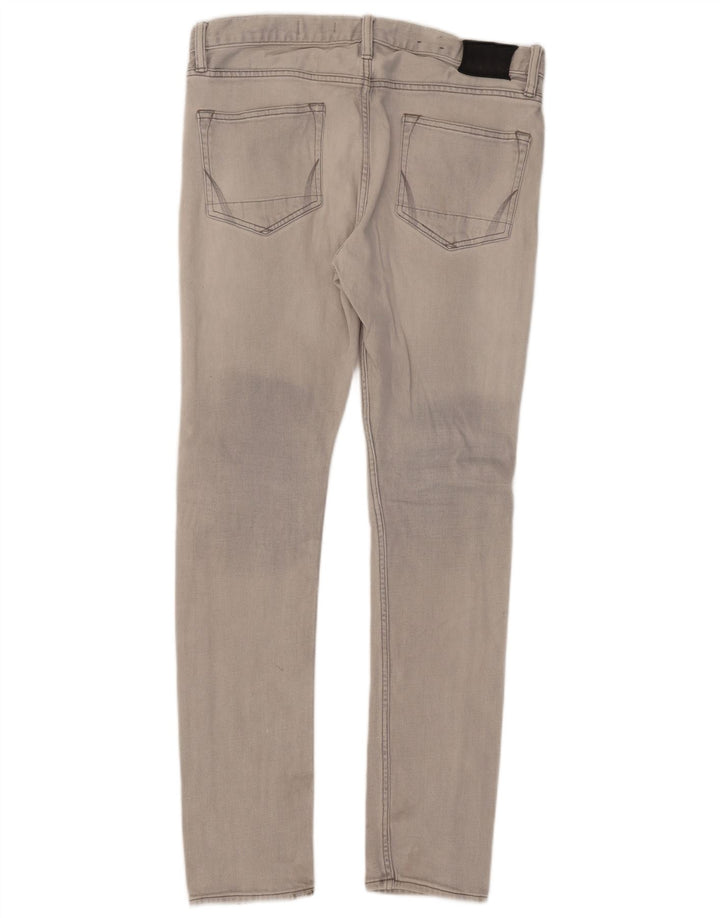 Jeans skinny a sigaretta da uomo All Saints W35 L31 Grigi