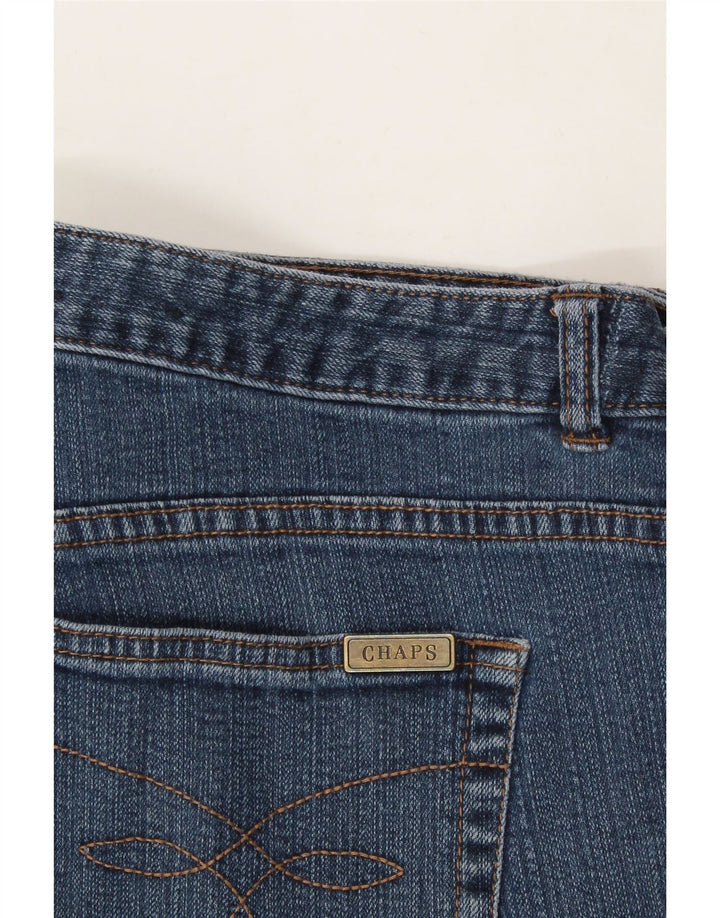 CHAPS Womens Straight Jeans US 14 XL W36 L28 Blue Cotton Vintage Chaps and Second-Hand Chaps from Messina Hembry 