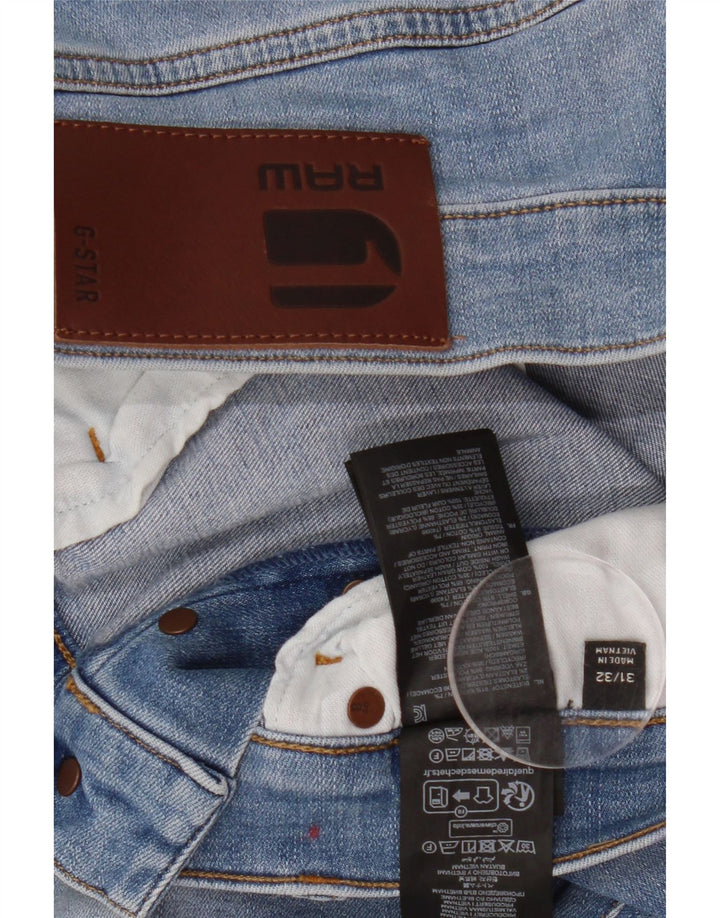 Jeans slim da uomo G-STAR 3301 W31 L32 cotone blu