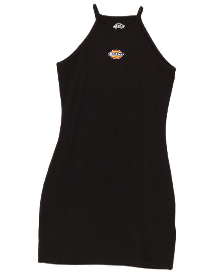 Dickies Abito da donna con grafica Halter UK 12 Cotone nero medio