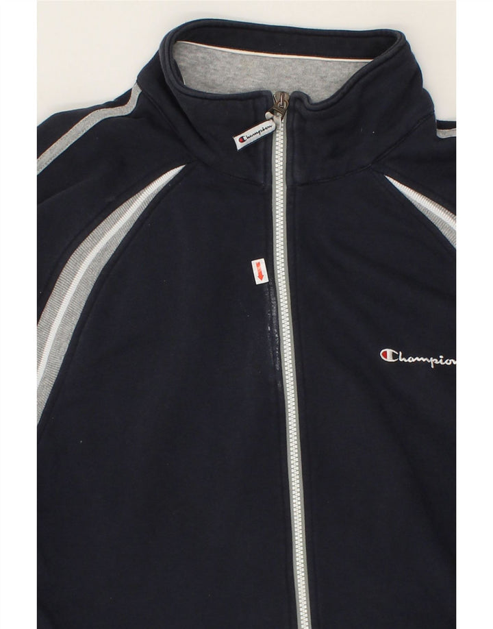 Giacca da tuta da uomo CHAMPION 3XL cotone blu navy